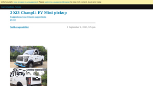 ChangLi - CLZKC-009 Mini Pickup