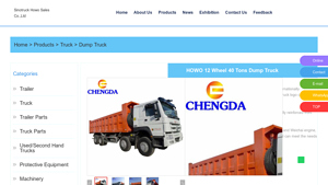 Sinotruk Howo - 12 Wheel 40 Tons Dump Truck