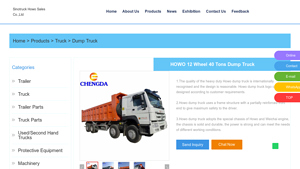 SINOTRUCK - HOWO 12 Wheel 40 Tons Dump Truck