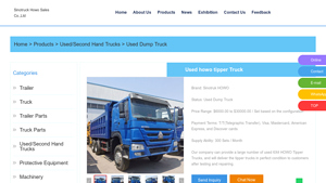 Sinotruk HOWO - Used Tipper Truck