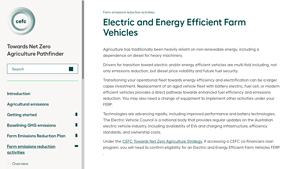 CEFC - Electric and Energy Efficient Farm Vehicles