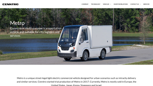Metro - Light Electric Commercial Vehicle