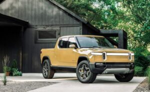 A stock image illustrating cheap electric trucks concepts