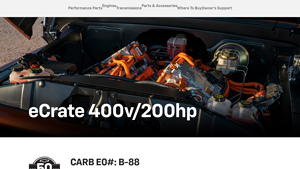 Chevrolet - eCrate Package