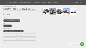 HOWO - 20 Ton 6x4 Dump Truck