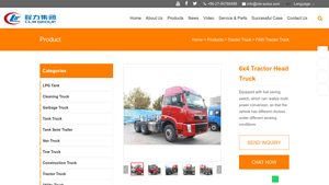 CLW - FAW 6x4 Tractor Head Truck