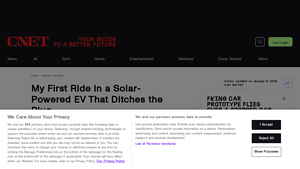 Cnet - Aptera Solar EV