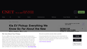 Kia - New EV Pickup Truck