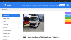 CNQixing Group - EEC 4 Wheel Mini Electric RC Pickup Trucks