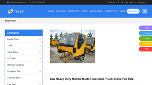 CNQixing Group - Clw Heavy Duty Mobile Multi-Functional Truck Crane