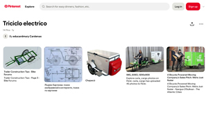 Pinterest - Eco-Friendly Electric Tricycles