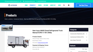 Isuzu - M600 Refrigerator Truck