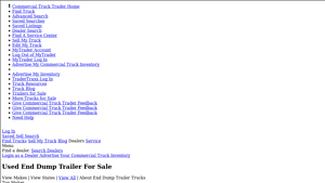 End Dump Trailers - VANTAGE TRAILERS