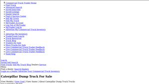 Caterpillar - Dump Trucks for Sale