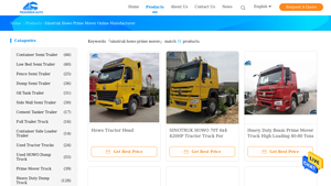 Sinotruk - HOWO Prime Mover