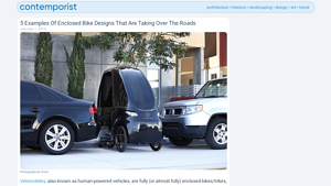 Contemporist - Innovative Urban Transport Solutions