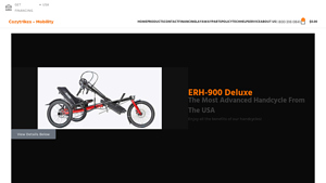 Cozy Trikes - Electric Recumbent Handcycle ERH-900 Deluxe