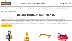 Crane Depot - Below-the-Hook Lifting Devices
