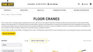 Crane Depot - Floor Cranes