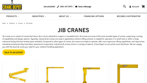 Crane Depot - Jib Cranes