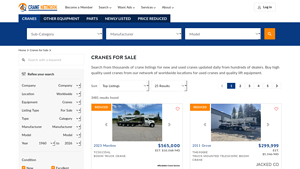 Crane Network - Cranes for Sale