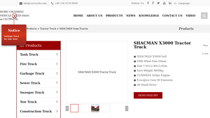 SHACMAN - X3000 Truck