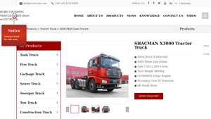 SHACMAN - X3000 6x4 Truck