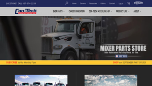 CTM Mixers - High Performance Concrete Mixer Trucks