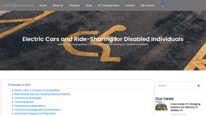 CyberSwitching - Dual EV Charging Stations