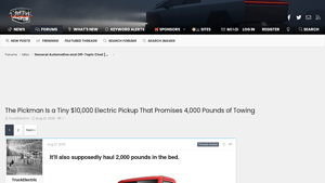 Pickman - Tiny Electric Pickup