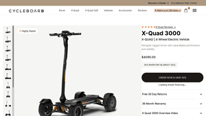 CycleBoard - X-Quad 3000