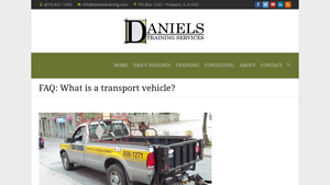 Daniel's Training - Transport Vehicle Essentials