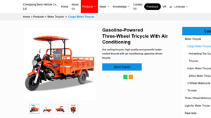 Dayang - Gasoline-Powered Three-Wheel Tricycle