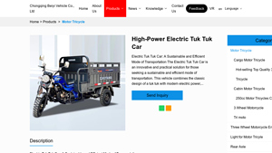 Dayang Moto - Electric Tuk Tuk Car