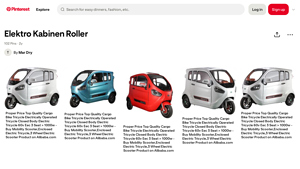 Electro Kabinen Roller - Electric Tricycle
