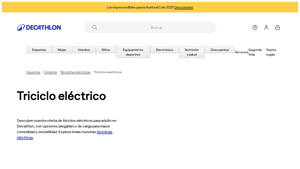 Decathlon - Triciclos Eléctricos para Adultos