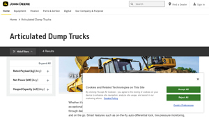 John Deere - Articulated Dump Trucks