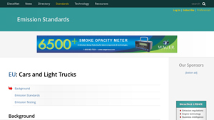 DieselNet - Emission Standards Overview