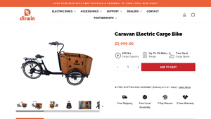Dirwin - Caravan Electric Cargo Bike