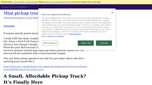 Slate Auto - Mini Pickup Truck