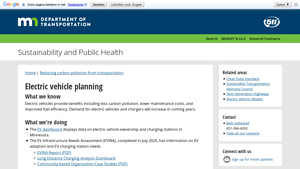 MnDOT - Electric Vehicle Plan