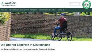 Dreirad-Zentrum - Dreiräder und Elektro-Dreiräder