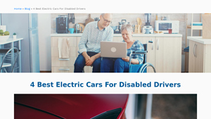 Dr. Handicap - Top Electric Cars for Disabled Drivers