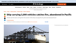 Driving.ca - Electric Vehicle Shipping Incident