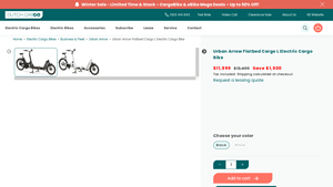 Urban Arrow - Flatbed Cargo L