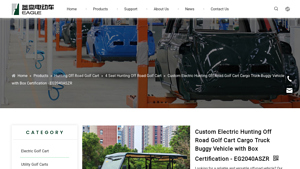 Eagle - Custom Electric Hunting Off Road Golf Cart