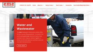 eme - Wastewater Infrastructure Cranes