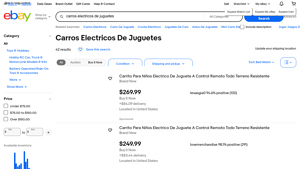 Carrito Para Niños - Control Remoto Todo Terreno