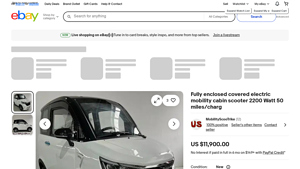 MobilityScooTrike.com - Fully Enclosed Covered Electric Mobility Cabin Scooter