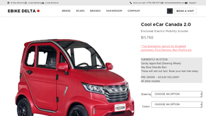 Cool eCar Canada 2.0 - Electric Vehicle